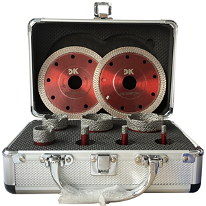 Chuyên nghiệp chất lượng Châu Âu chân không brazed kim cương crowns lỗ Saw lõi Khoan Bits thiết lập cho Glass gạch ceramic đá cẩm thạch - Product Image 4