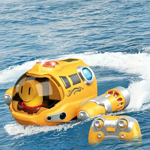 Venta al por Mayor de Fábrica, Barco <span class=keywords><strong>RC</strong></span> 2.4G Personalizado con Luces, Barco a Motor Eléctrico Recargable con Spray para Niños - Product Image 6