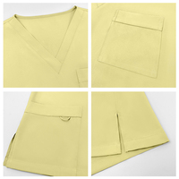 Uniformes médicaux unisexes pour l'hiver et l'été, confortables, pour infirmières, dentistes, vêtements de travail élastiques, salons de beauté, blouses médicales pour femmes