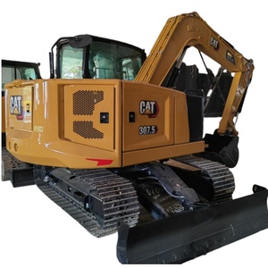 100% nueva miniexcavadora CAT 307,5 usada de alta calidad, excavadora Original de 7 toneladas con certificado CE/EPA, miniexcavadora de segunda mano - Product Image 1