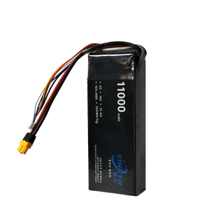 공장 직접 공급 Uav 배터리 <span class=keywords><strong>4s</strong></span> 11000mah 6s <span class=keywords><strong>8000mah</strong></span> 드론 Baterias Rc <span class=keywords><strong>Lipo</strong></span> 배터리 판매 세미 스테이트 37 vlipobatteries - Product Image 1