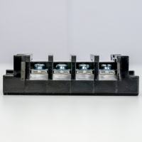 Bornier de rail PC Offre Spéciale SCED utilisé dans l'alimentation 10-20AWG M4 vis en acier 12.00mm bornier CE CUL