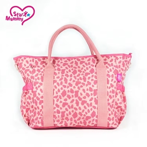 Bolsa de Pañales Impermeable para Mamá, con Diseño de Leopardo, Personalizable con Logotipo, Fabricada en Vietnam - Product Image 2