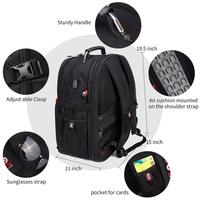 Sac à dos scolaire multifonctionnel grande capacité avec port USB pour ordinateur portable, idéal pour la saison des diplômes et les vacances d'été