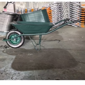 Marché américain de gros pas cher <span class=keywords><strong>prix</strong></span> Offre Spéciale bleu couleur construction jardin brouette - Product Image 4