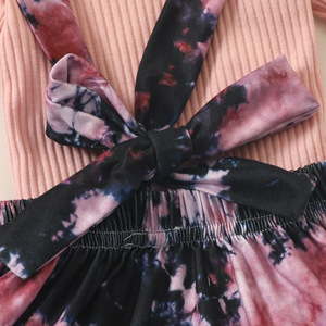 ชุดเสื้อผ้าเด็กผู้หญิงแขนสั้นสำหรับฤดูร้อน ระบายอากาศได้ดี ซักได้ ขายดีที่สุด ขายส่งจากจีน - Product Image 5