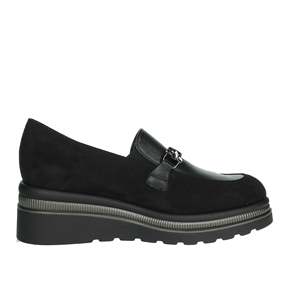 Mocassino Donna Serena Nero 3A5450DM con Plateau - Product Image 4
