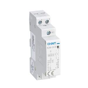 Contacteur modulaire Chint Nch8-20/20 20A 2NO 230VAC CA monophasé pour automatisation industrielle - Product Image 1