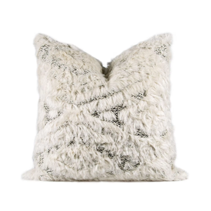 RUIYI 45X45CM <strong>White</strong> Flannel <strong>Pillow</strong> Cover Soft <strong>Fluffy</strong> Cushion for Home Decor Sofa Cushion Hotel Use Stitched Technics - Product Image 1