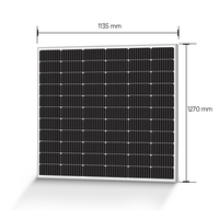 UE 12 V Module de panneau solaire de petite taille 12 Volt 180W 200W 150 250 Watt Panneau solaire monocristallin 240Watt