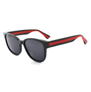 Lunettes de soleil unisexes vintage effet écaille de tortue, monture en acétate, verres polarisés UV400, lunettes de soleil classiques pour les vacances à la plage et les activités de plein air - Product Image 3