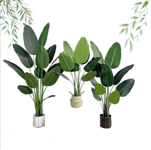 Planta Artificial de Plátano para Interiores, Decoración de Jardín, para Sala de Estar, en Maceta -149 - Product Image 1