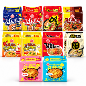 Koreanische Instant-<span class=keywords><strong>Ramen</strong></span>-Nudeln mit mildem Geschmack, 110g 130g, 5 Packungen, im Beutel, Großhandel - Product Image 1