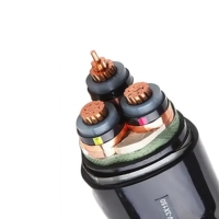 Cable de Alimentación de Alta Tensión Yjv22/U1000/R20, Conductor de Cobre, Aislamiento de PVC, Material XLPE, Tamaño y Color Personalizables