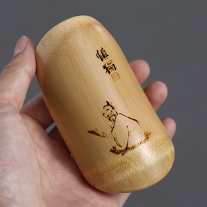 Cuchara de té de bambú natural, soporte de té de bambú hecho a mano, cuchara de té, pala para té, accesorios para el juego de té Kung Fu, los seis caballeros del té. - Product Image 4