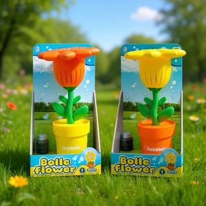 Jouet à bulles en plastique Bolle Flower avec lumière 33 cm pour les enfants, jeu en plein air - Product Image 3
