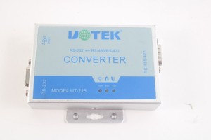 PLC <strong>Utek</strong> UT-216 RS-232 to RS-485/422 Active Vonverter Converter External-Powered Warranty Product - Product Image 1