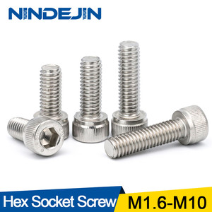 Lot de 10 vis à tête hexagonale DIN912 en acier inoxydable 304 M6 M12 M14 M16 M18 M20 - Product Image 2