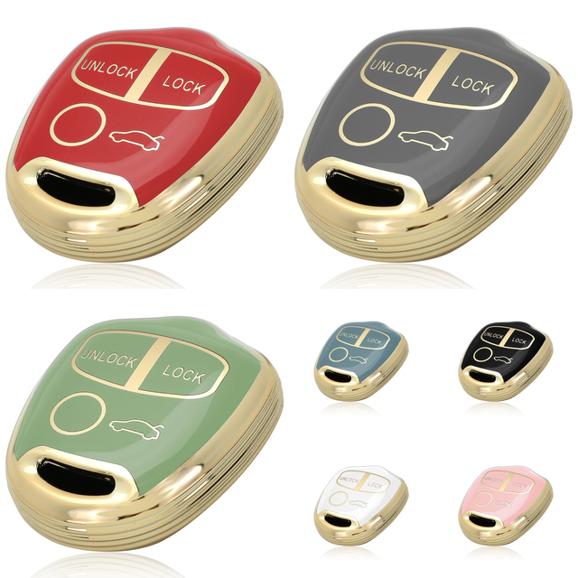 DM Factory Wholesale Hot Selling Car Key Case Bag Cover TPU for Mitsubishi Lancer Outlander Mirage Montero Triton 2 Buttons Key