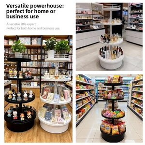 <strong>Round</strong> Display Rack Store <strong>Shelving</strong> Supermarket Convenience Store Display Rack Home Storage <strong>Round</strong> Shelf Supermarket <strong>Shelving</strong> - Product Image 6