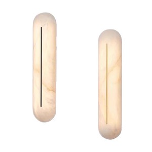 <span class=keywords><strong>Lampade</strong></span> <span class=keywords><strong>da</strong></span> <span class=keywords><strong>Parete</strong></span> in Alabastro con Telecomando, <span class=keywords><strong>Design</strong></span> Minimalista Certificato per Hotel, Soggiorni e Camere <span class=keywords><strong>da</strong></span> Letto LED 90 CRI - Product Image 6