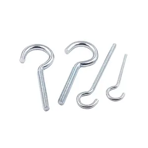 Stainless Steel Heavy-duty Structural Eye Closing Hook Bent Wire Lag Wood Thread Self-tapping Eye Lifting Screw