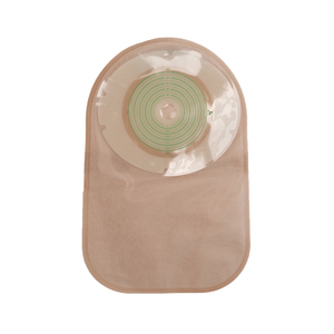 Hasta iç<span class=keywords><strong>in</strong></span> tıbbi malzemeler ostomy çanta tek parça ucuz fiyat tek kullanımlık kolostomi torbası - Product Image 5