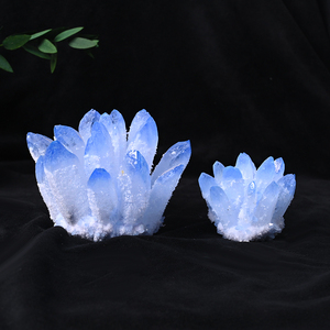 High Quality Quartz <b>Cluster</b> Colorful <b>Crystal</b> <b>Cluster</b> for Home Decoration - Product Image 1