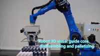Système de vision optique profonde Mech Mind 3d Vision avec caméra 3d pour robot