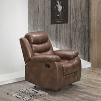 Fauteuil inclinable beige avec télécommande, massage chauffant, pivotant et à bascule, en tissu doux et ergonomique pour salon, chambre et appartement