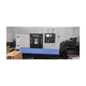 2024 High quality Korean second-hand Doosan inclined horizontal machining center PUMAGT 2600 with chain chip conveyor