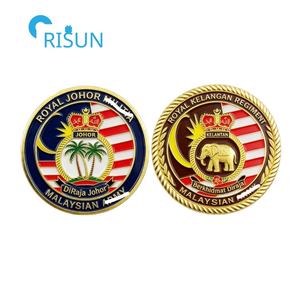 Monedas Conmemorativas Personalizadas de las Fuerzas Armadas de Malasia, Recuerdos con Mapa de la Bandera de Malasia, Moneda de Desafío Personalizada de Malasia - Product Image 6