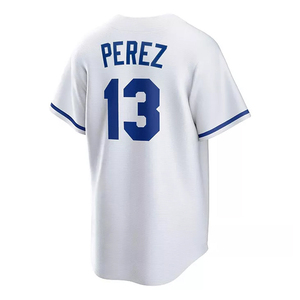 Maillots de baseball cousus pour hommes, version vierge, 7 Bobby Witt Jr., 13 Salvador Perez, 16 <span class=keywords><strong>Bo</strong></span> <span class=keywords><strong>Jackson</strong></span>, tailles S-3XL - Product Image 4