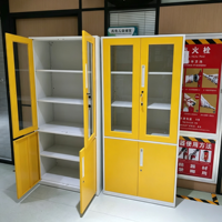 Armoire de classement en acier laminé à froid, idéale pour le bureau à domicile et la salle de sport, une armoire de rangement de documents écologique