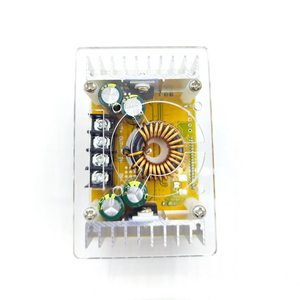 โมดูลแปลงไฟแบบปรับค่าได้กำลังสูง 10A DC |   CV/CC LCD จอแสดงผลคู่โวลต์และแอมป์มิเตอร์ 10A โมดูลพลังงาน DC W831 - Product Image 4