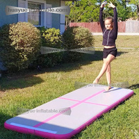 Tapis de gymnastique gonflable portable pour l'équilibre et le sport, tapis de gymnastique pour l'exercice et l'équipement de gymnastique