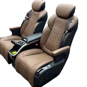 New Full Universal Brown Fiber Glass for Universal Automobile Use Bucket Racing Car Seat