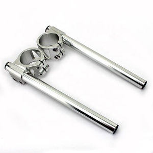 38mm motocicleta guiador clipe on para <span class=keywords><strong>Ninja</strong></span> 600 750 900 FZR 400 600