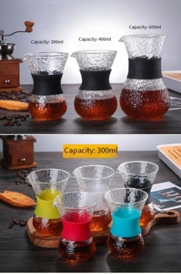 Bộ pha cà phê thủ công kiểu Trung Đông DAJI HYDRO, chất liệu thủy tinh borosilicate dày, chịu nhiệt, dùng được cho trà và cà phê - Product Image 2