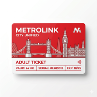 Carte RFID de transport CR80 13,56 MHz MIFARE DESFire EV3 2K 4K 8K en PVC pour bus / cartes de métro / cartes de paiement
