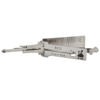 Outil de serrurerie de haute qualité B111 2 en 1, outil de crochetage et de décodage automatique, outil Lishi pour clés de voiture, kit professionnel pour serrurier automobile