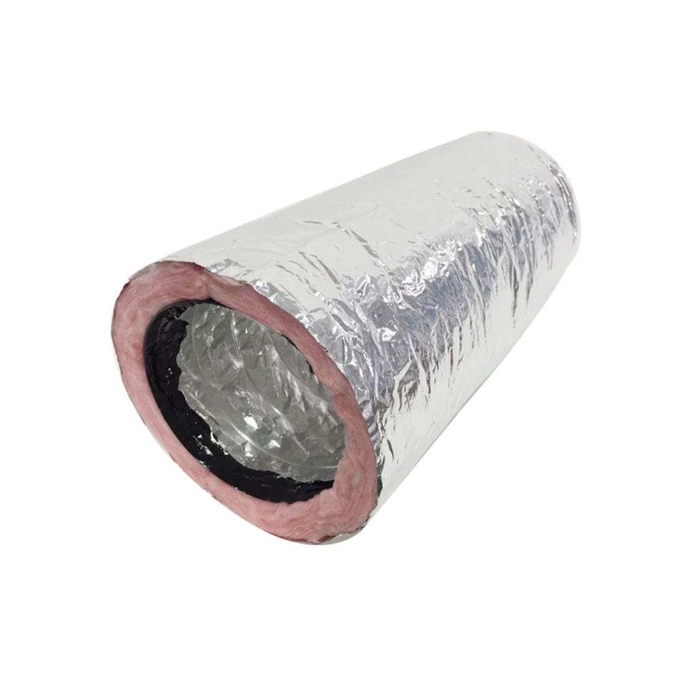 Thermal Insulation Aluminum Foil Flexible Duct for HVAC Systems ...