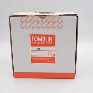 Solvay Fomblin YR PFPE Perfluoropolieter Fluidos de lubricación de alto vacío Embalaje original Caja de 5kg Suministro global confiable - Product Image 1