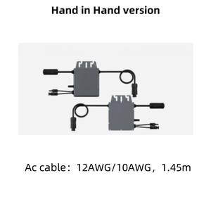 <span class=keywords><strong>Micro</strong></span>-<span class=keywords><strong>onduleur</strong></span> solaire Datang haute performance à <span class=keywords><strong>prix</strong></span> de gros 400W 450W 500W avec 1 MPPT pour système de stockage d'énergie domestique - Product Image 3