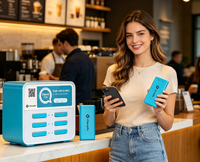 Power Bank dan kabel pengisi daya bawaan untuk baterai isi ulang Android dan iOS