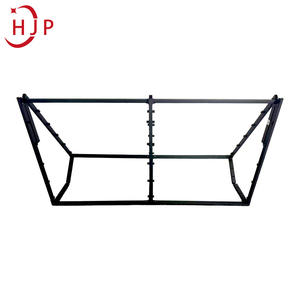 Современная металлическая кровать (односпальная/двуспальная/королевская/квин-сайз) с железным каркасом, мебель для спальни, стальная металлическая кровать-платформа - Product Image 6