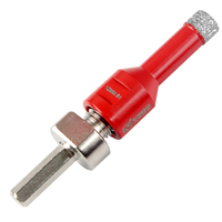 SONGQI HEX diamant noyau foret kit ensemble trou Cutter diamant foret avec boîte en aluminium
