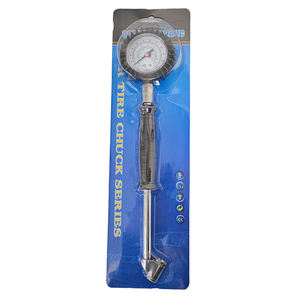 New <b>Pressure</b> Gun <b>Tire</b> Inflator Dual Head Long Handle Car <b>Tire</b> <b>Pressure</b> <b>Gauge</b> Tool - Product Image 2