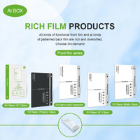 Ai Box Kit d'installation de protecteur d'écran à alignement automatique rapide et anti-poussière Boîte d'application de film automatique simple pour iPhone