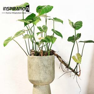 Pot de <span class=keywords><strong>fleur</strong></span> de pots de ciment de planteur fait sur commande d'OEM, boîte de plantation carrée boîte à <span class=keywords><strong>fleur</strong></span> de planterm - Product Image 6